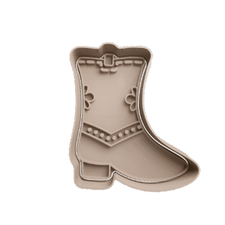 Bota De Vaquero Cortante Para Galletitas