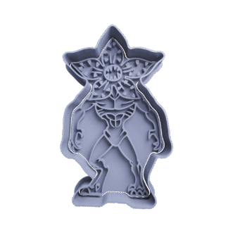 Stranger Things Demogorgon Cortante Para Galletitas