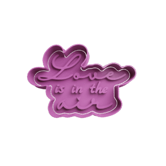 Love Is In The Air San Valentin Cortante Para Galletitas