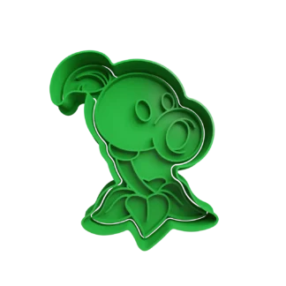 Lanzaguisante De Plantas vs Zombies Cortante Para Galletitas