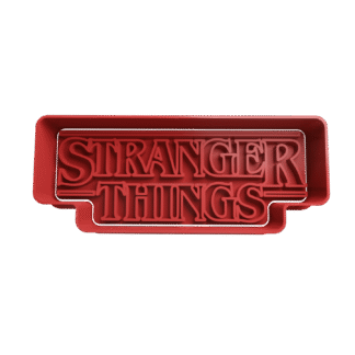 Stranger Things Logo Cortante Para Galletitas 1