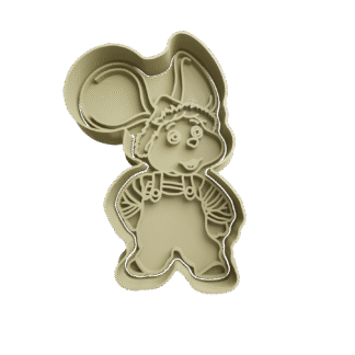 Topo Gigio Cortante Para Galletitas