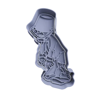 Zombie Caracubo De Plantas vs Zombies Cortante Para Galletitas