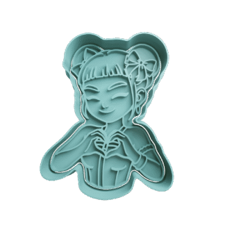 Zoey Guerreras Kpop Cortante para Galletitas 3