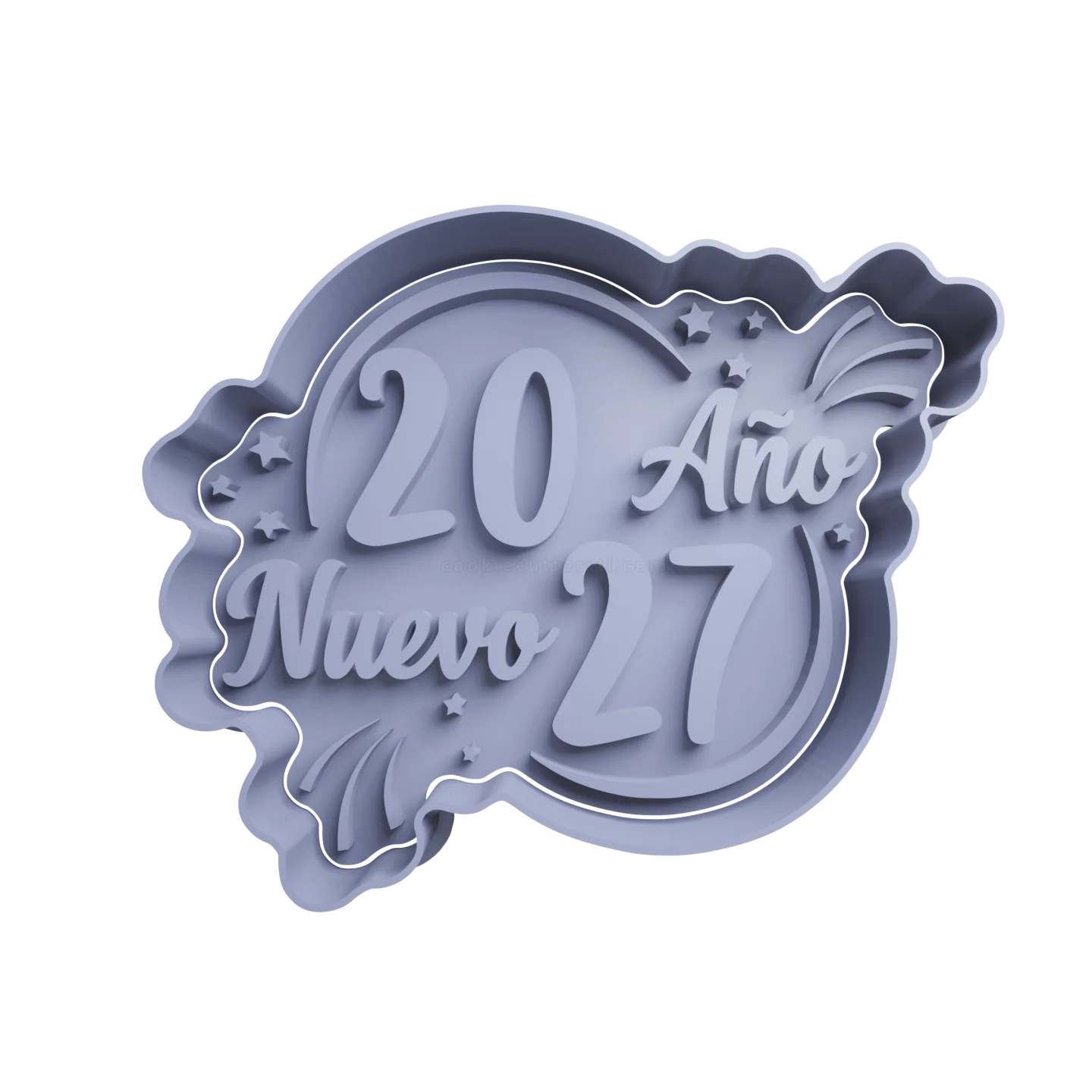 Feliz Año Nuevo Cortante Para Galletitas 2027 1 Cortantes Para Galletitas Feliz Año Nuevo Cortante Para Galletitas 2027