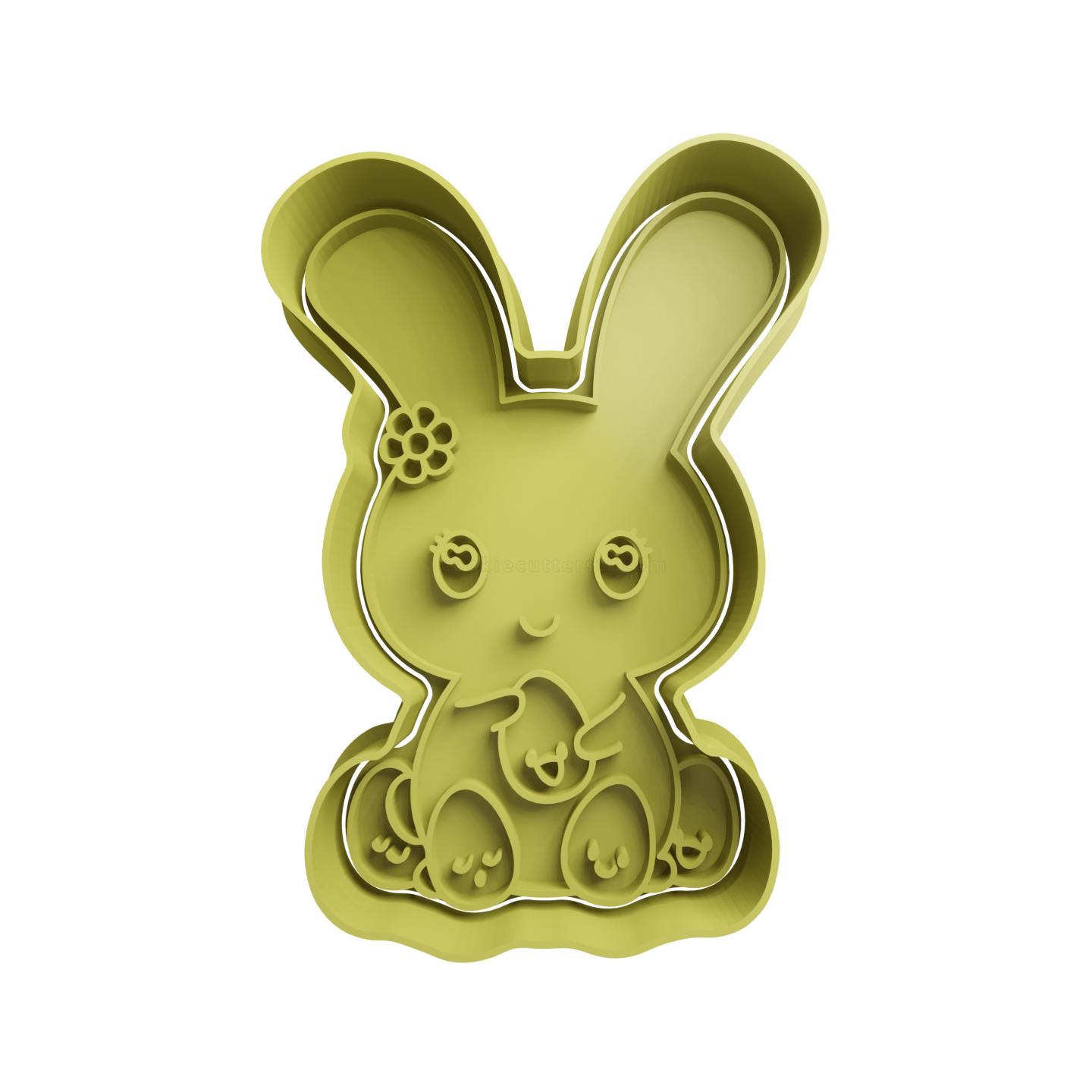 Conejo Con Huevos De Pascua Cortante Para Galletitas 1 Cortantes Para Galletitas Conejo Con Huevos De Pascua Cortante Para Galletitas