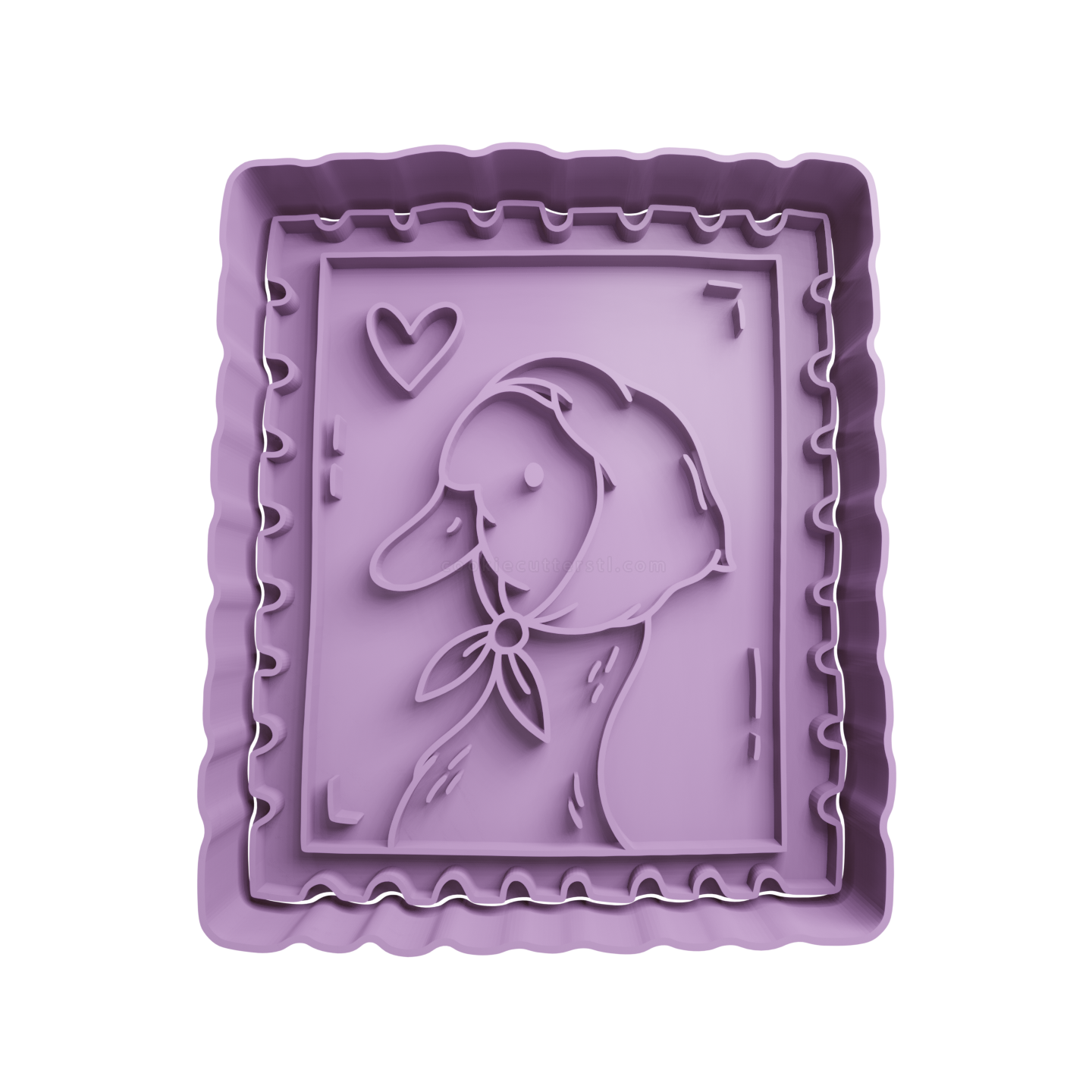 Cuadro De Pato Con Corazon San Valentin Cortante Para Galletitas 1 Cortantes Para Galletitas Cuadro De Pato Con Corazon San Valentin Cortante Para Galletitas