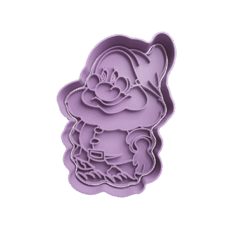 Enano Sabio De Blanca Nieves Cortante Para Galletitas