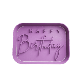 Happy Birthday Cortante Para Galletitas 4