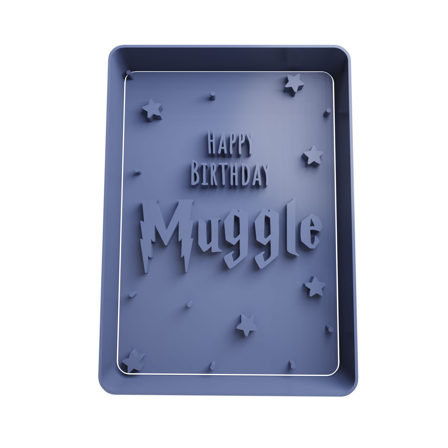Happy Birthday Muggle Harry Potter Cortante Para Galletitas 1 Cortantes Para Galletitas Happy Birthday Muggle Harry Potter Cortante Para Galletitas