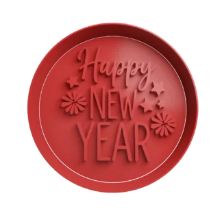 Happy New Year Cortante Para Galletitas