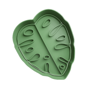 Hoja Monstera Cortante Para Galletitas 5