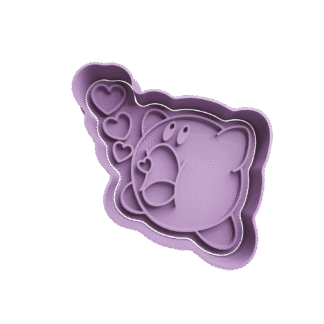 Kirby San Valentin Cortante Para Galletitas