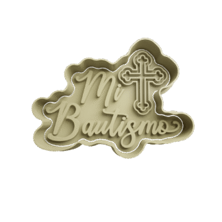 Mi Bautismo Cortante Para Galletitas