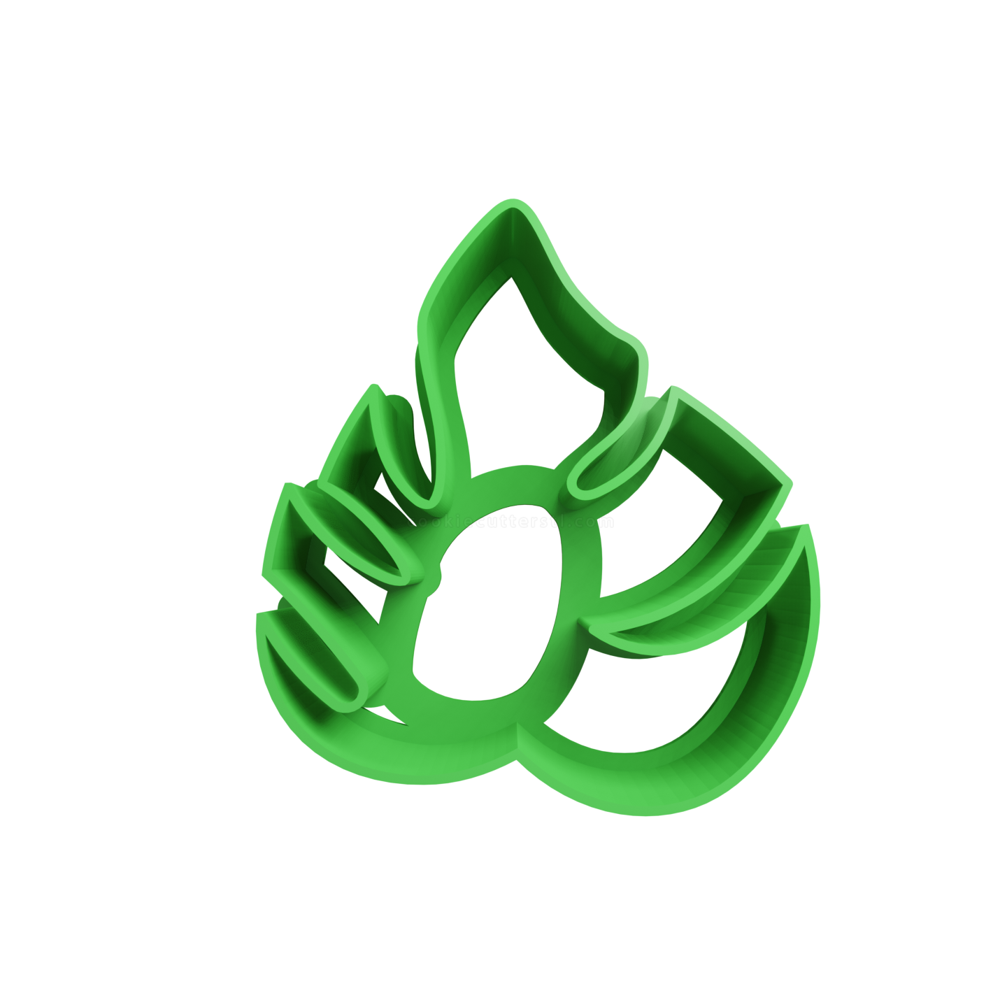 Contorno Hoja Monstera Mini Cortante Para Galletitas 1 Cortantes Para Galletitas Contorno Hoja Monstera Mini Cortante Para Galletitas