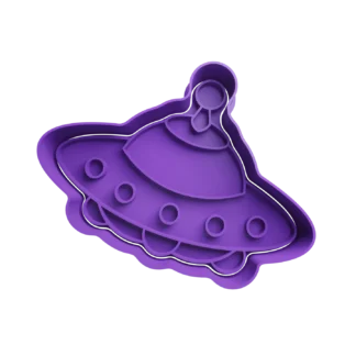 Ovni Plato volador Cortantes para Galletitas 2