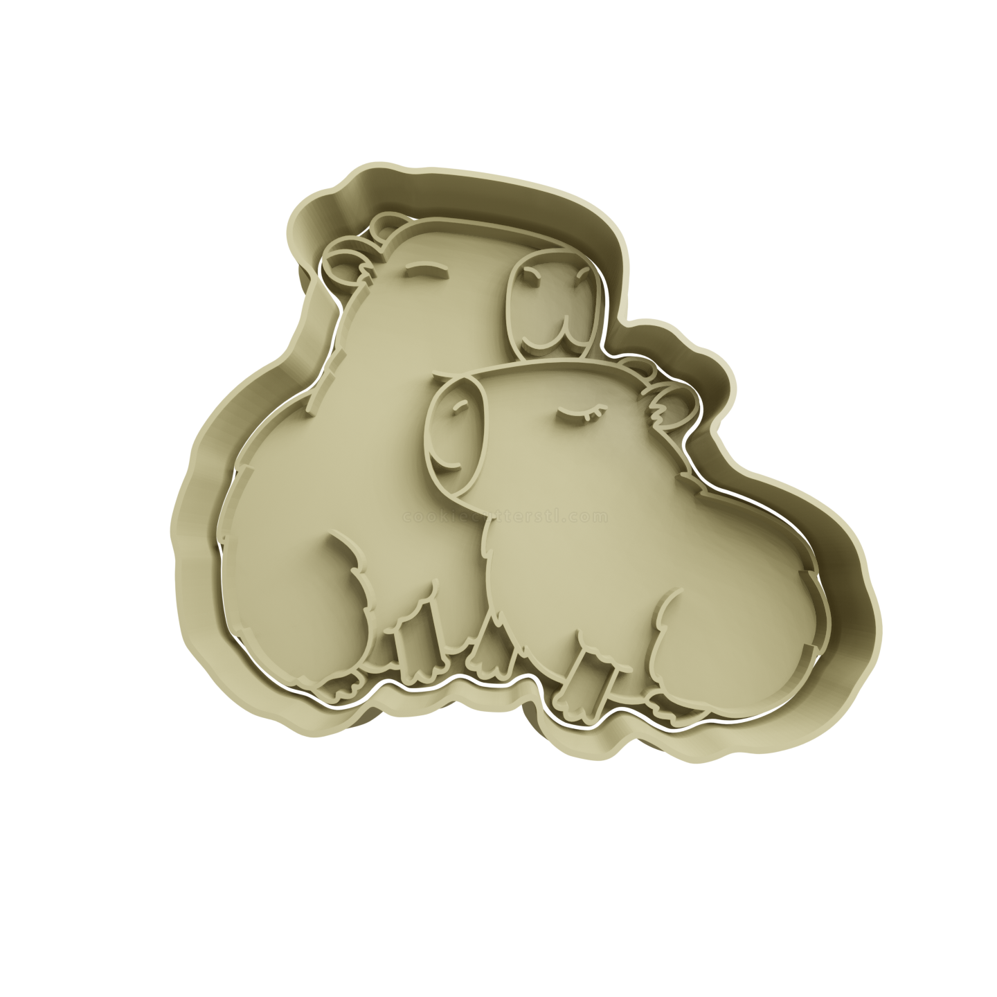 Carpinchos San Valentin Cortante Para Galletitas 1 Cortantes Para Galletitas Carpinchos San Valentin Cortante Para Galletitas