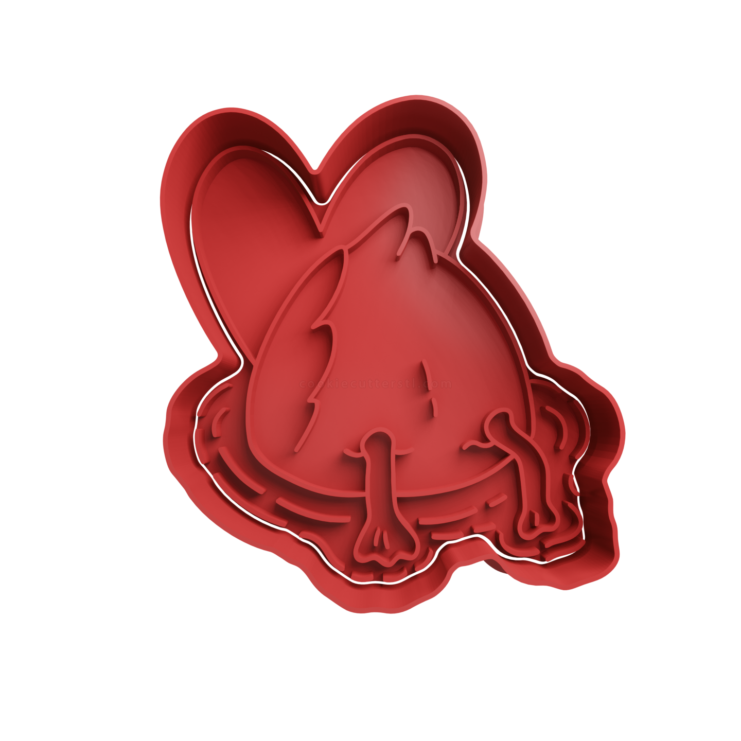 Pato Al Agua San Valentin Cortante Para Galletitas 1 Cortantes Para Galletitas Pato Al Agua San Valentin Cortante Para Galletitas