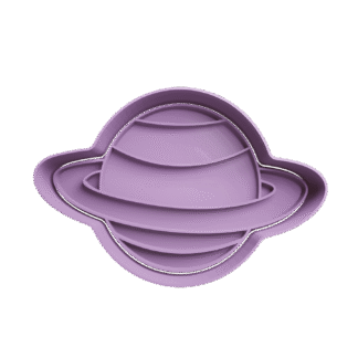 Planeta Saturno Cortante Para Galletitas