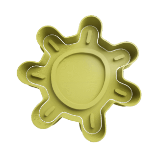 Sol Peppa Pig Cortante Para Galletitas