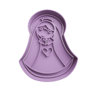 Virgen Cortante Para Galletitas 1