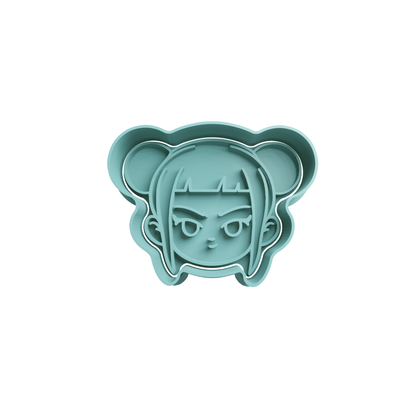 Cabeza De Zoey Guerrera Kpop Mini Cortante Para Galletitas 2 1 Cortantes Para Galletitas Cabeza De Zoey Guerrera Kpop Mini Cortante Para Galletitas 2