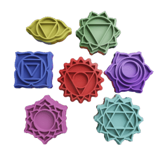 Set de Sellos de Chakras
