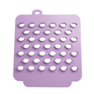 Stencil Texturizador Multifunción Labios / Besos [3 en 1] - Para Sprinkles de Glasé o Mazapán