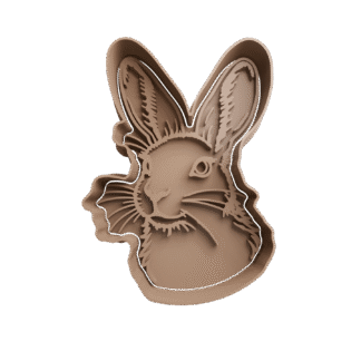 Cabeza De Conejo Cortante Para Galletitas