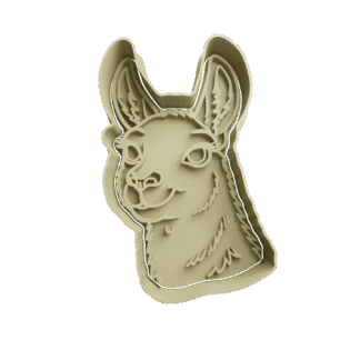 Cabeza De Llama Cortante Para Galletitas