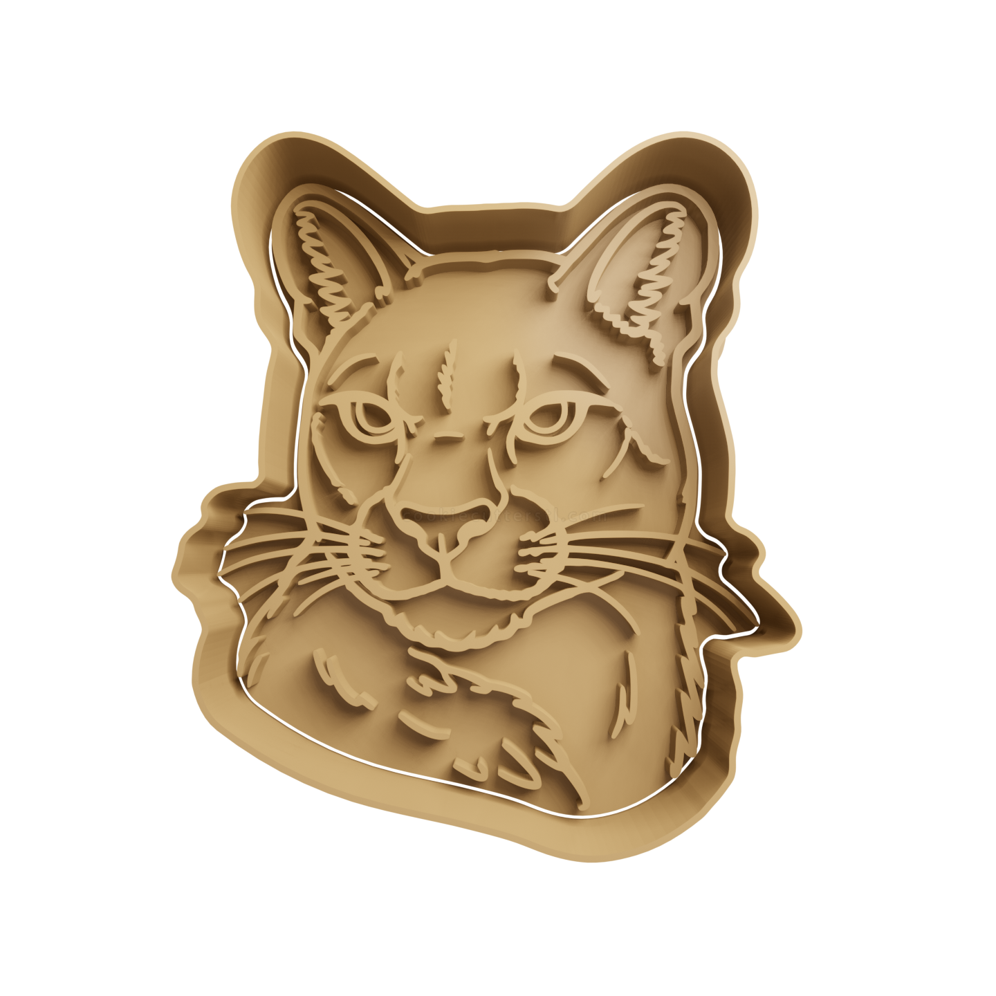 Cabeza De Puma Cortante Para Galletitas 1 Cortantes Para Galletitas Cabeza De Puma Cortante Para Galletitas