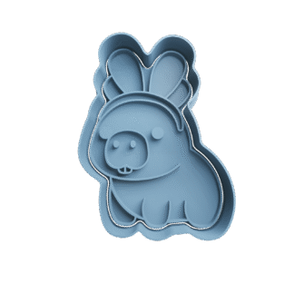 Capibara Pascua Cortante Para Galletitas