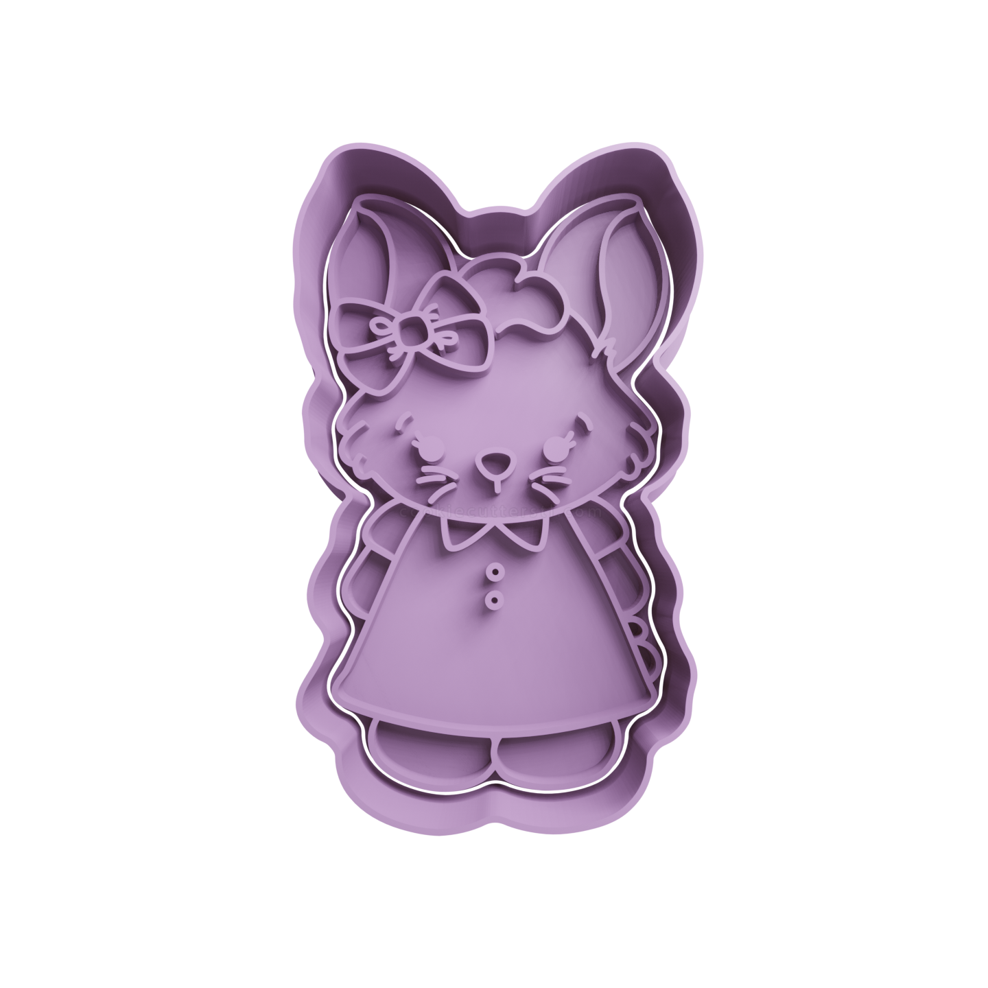 Coneja De Pascua Parada Cortante Para Galletitas 1 Cortantes Para Galletitas Coneja De Pascua Parada Cortante Para Galletitas