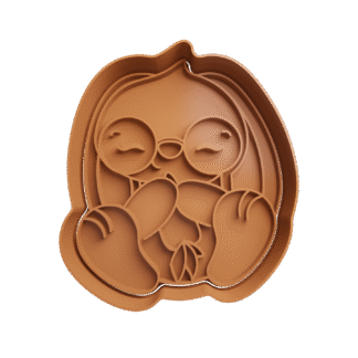 Conejo De Pascua Abrazando Zanahoria Cortante Para Galletitas