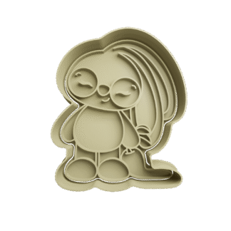 Conejo Con Zanahoria Cortante Para Galletitas 3A