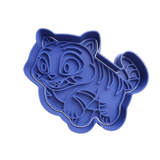 Gato Derpy Guerreras Kpop Cortante para Galletitas 4