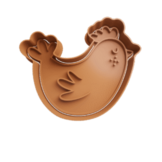 Gallina Cortante Para Galletitas