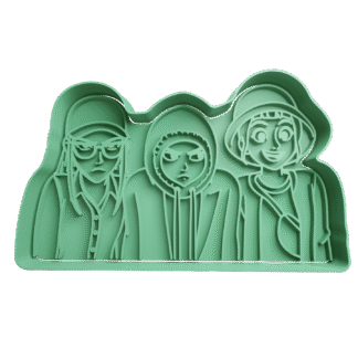 Guerreras Kpop Zoey Mira Y Rumi De Encubierto Cortante Para Galletitas 2