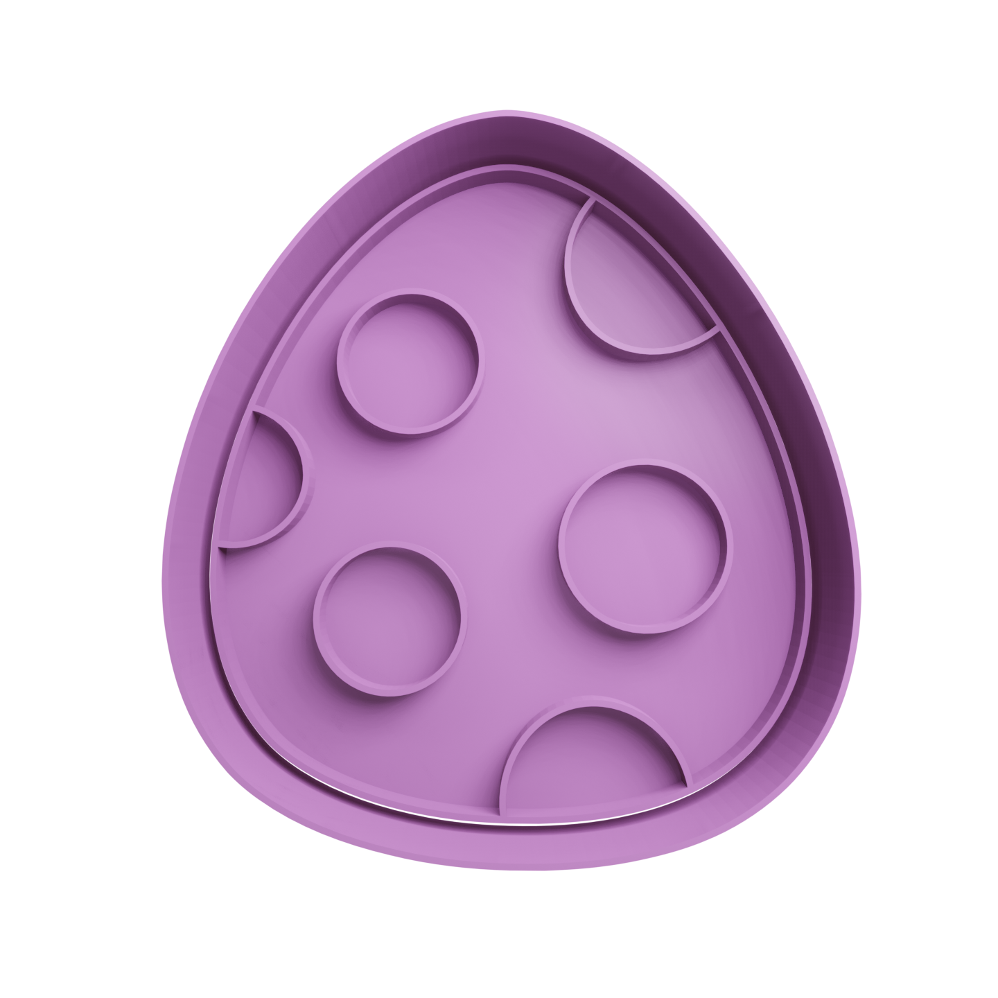 Huevo De Pascuas Con Circulos Cortante Para Galletitas 1 Cortantes Para Galletitas Huevo De Pascuas Con Circulos Cortante Para Galletitas