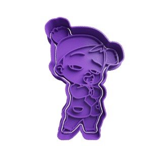 Tina Templeton De Jefe En Pañales Cortante Para Galletitas 1A