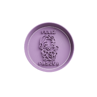 Jesus Feliz Pascua Cortante Para Galletitas