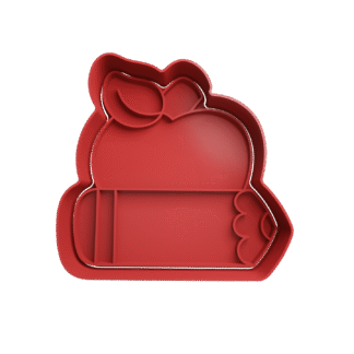 Manzana Con Lapiz Cortante Para Galletitas