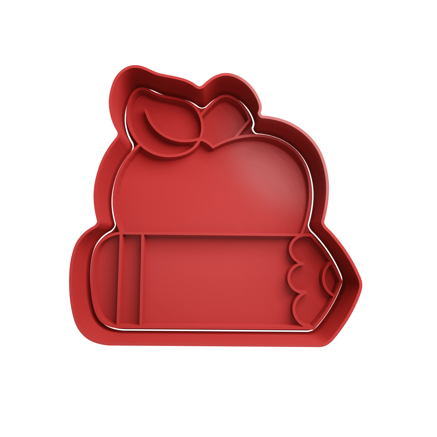 Manzana Con Lapiz Cortante Para Galletitas 1 Cortantes Para Galletitas Manzana Con Lapiz Cortante Para Galletitas