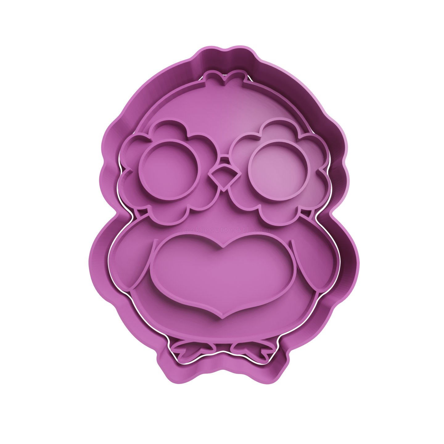 Pollito Pollo Con Corazon Y Lentes De Sol Cortante Para Galletitas 1 Cortantes Para Galletitas Pollito Pollo Con Corazon Y Lentes De Sol Cortante Para Galletitas