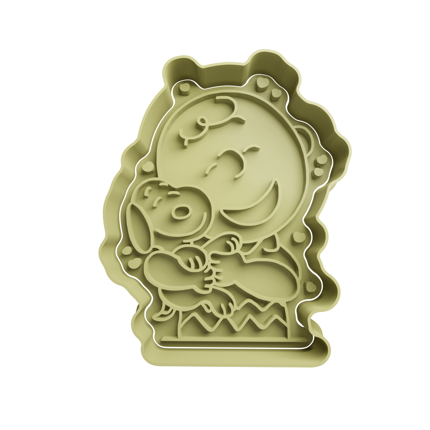 Snoopy Y Charlie Brown Cortante Para Galletitas 1 Cortantes Para Galletitas Snoopy Y Charlie Brown Cortante Para Galletitas