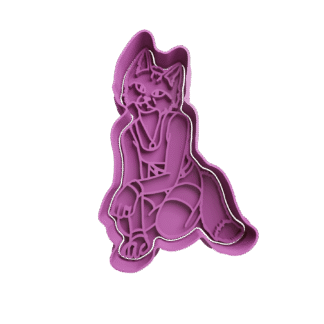 Therian Gato Cortantes Para Galletitas 2