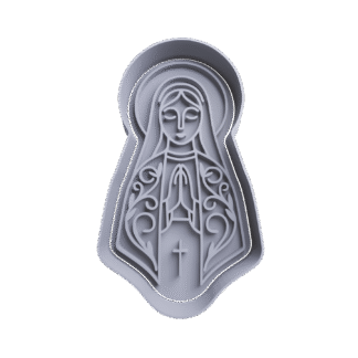 Virgen Cortante Para Galletitas 10a