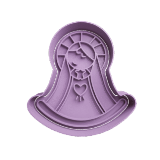 Virgen Cortante Para Galletitas 8a