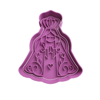 Virgen Cortante Para Galletitas 2