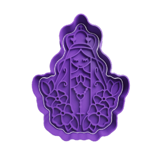 Virgen Cortante Para Galletitas 4